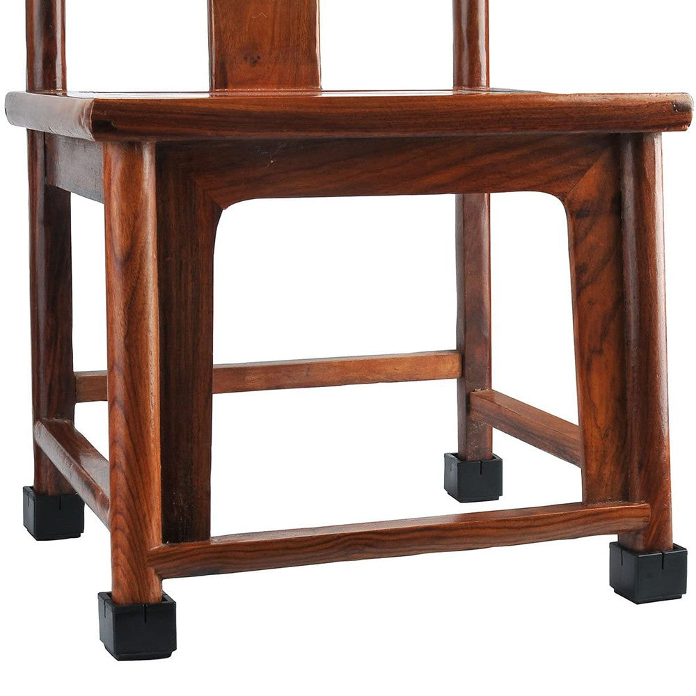 32pcs Square Chair Leg Floor Protectors Silicone Soft Covers with Anti Slip Pads