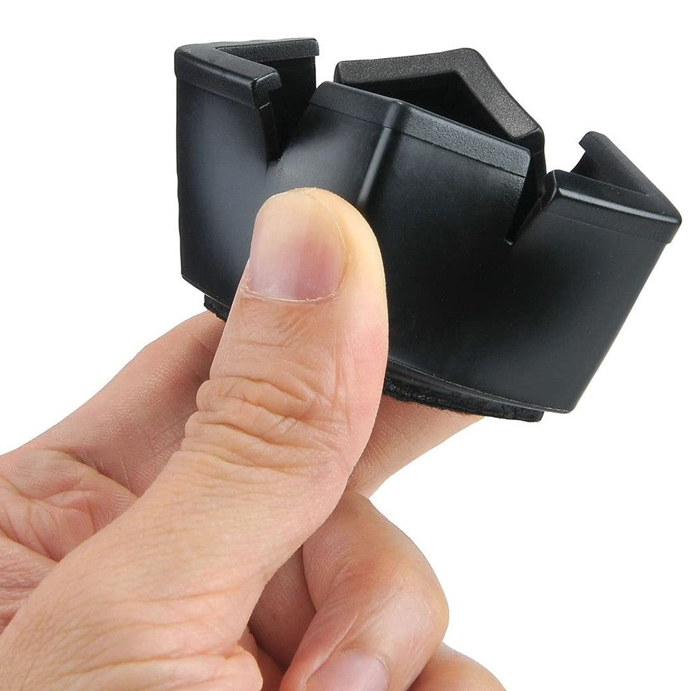 32pcs Square Chair Leg Floor Protectors Silicone Soft Covers with Anti Slip Pads