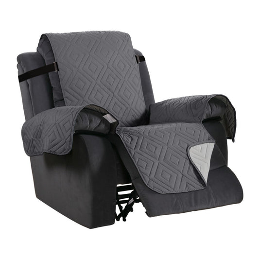 Recliner Chair Cover Reversible Couch Cover Water Resistant Sofa Cover Slipcover Grey L