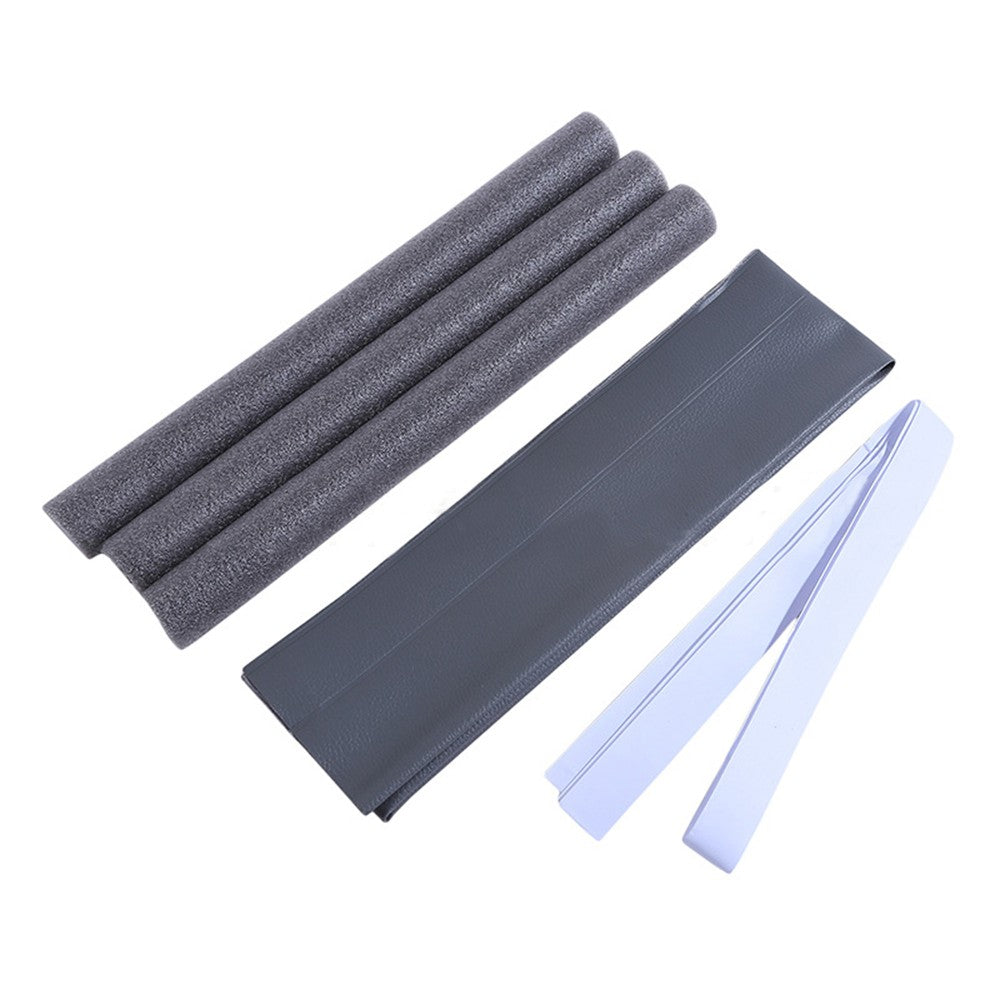 2Pcs Door Bottom Sealing Strip Door Draft Stopper Grey