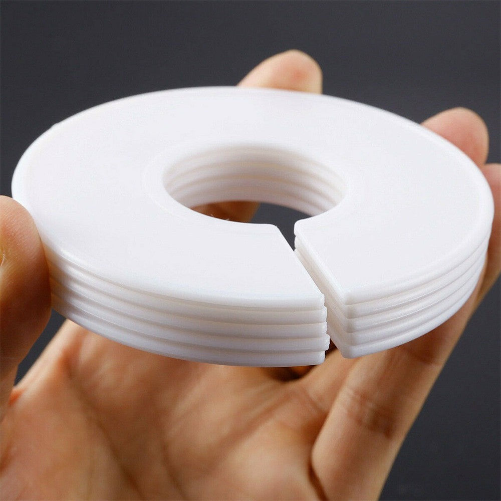 20Pcs Round Closet Hangers Dividers Wardrobe Clothing Rack Size Dividers