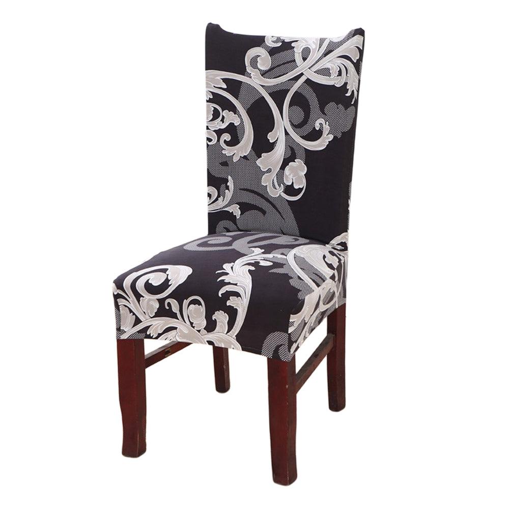 4 X Stretch Chair Cover Washable Dining Chair Slipcovers Classical Printed