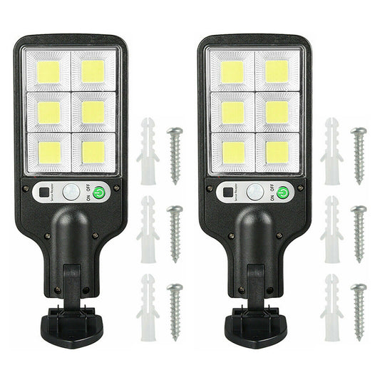 2 X Motion Sensor Solar Light LED Wall Lamp Security Outdoor Street Light
