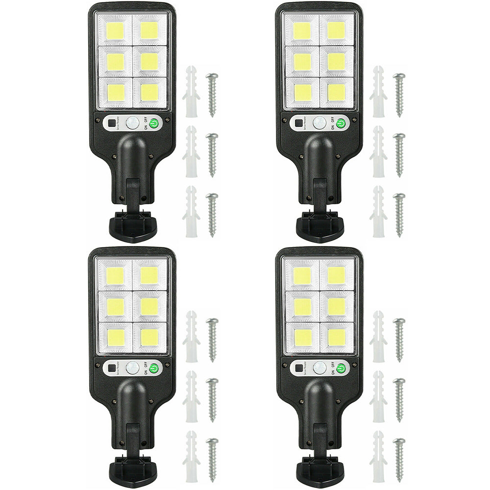 4 X Motion Sensor Solar Light LED Wall Lamp Security Outdoor Street Light