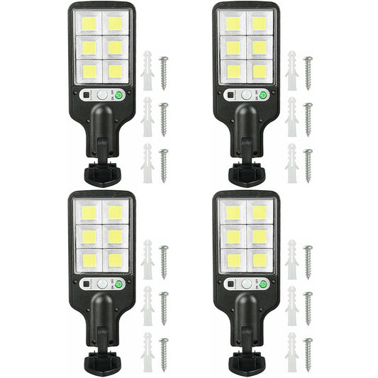 4 X Motion Sensor Solar Light LED Wall Lamp Security Outdoor Street Light