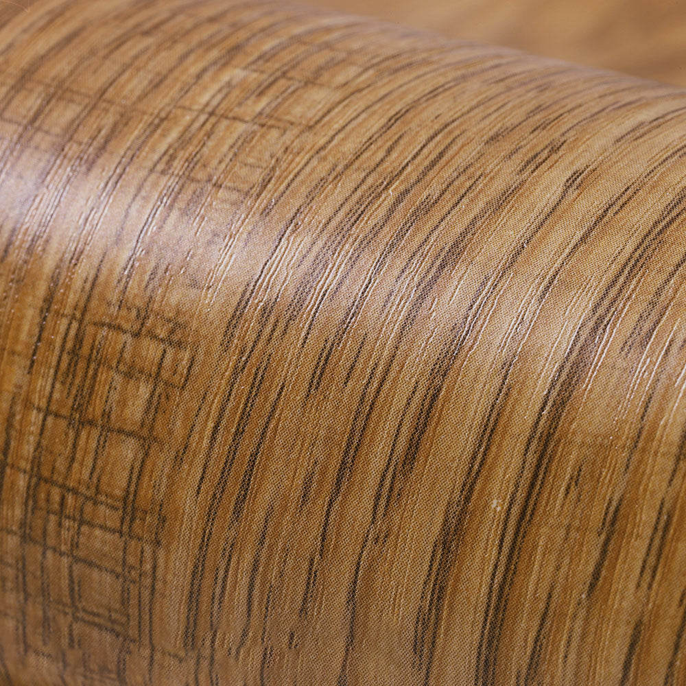 2 X 300cm Wood Look Floor Tile Sticker Self Adhesive Flooring Tile Protector Brown