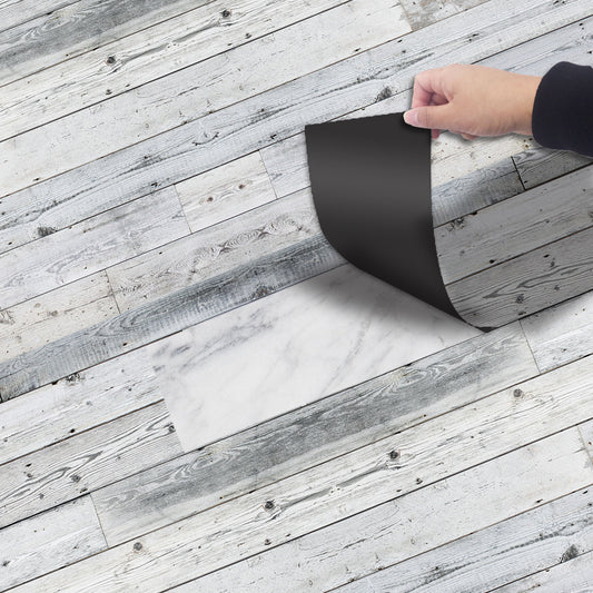 20x300cm Floor Tile Sticker Self Adhesive Waterproof Floor Tile Protector Grey