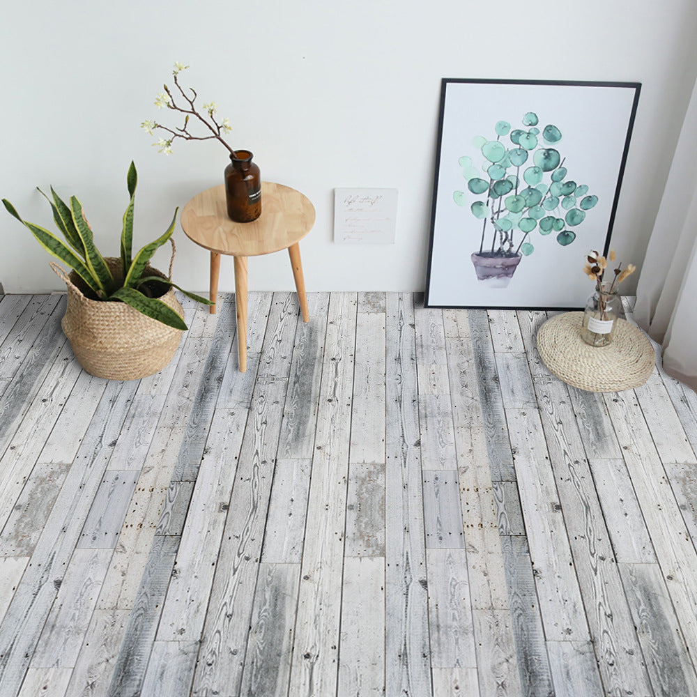 20x300cm Floor Tile Sticker Self Adhesive Waterproof Floor Tile Protector Grey