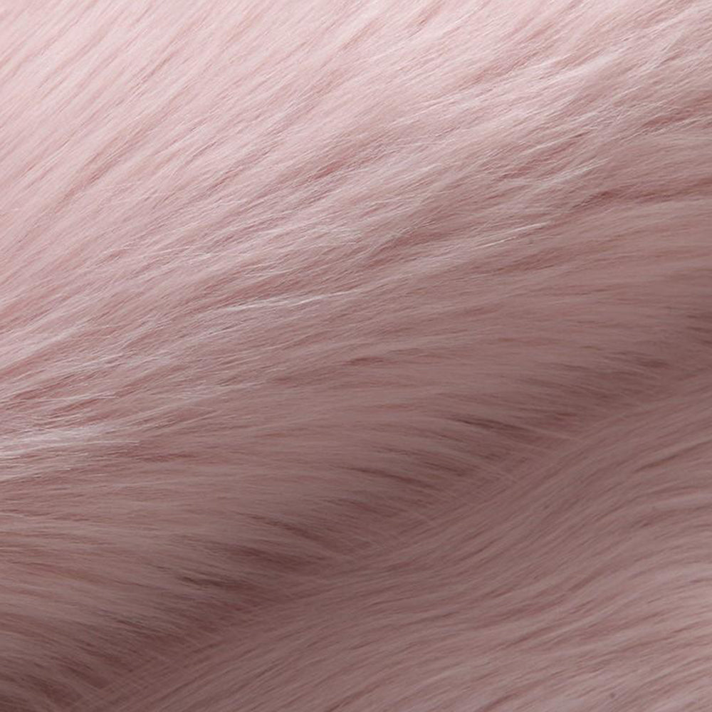 70x90cm Heart Shape Soft Area Rug Shaggy Floor Mat Home Rug Bedroom Carpet Pink