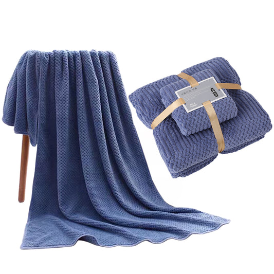 2Pcs Bath Towels Ultra Soft Bath Towel Set