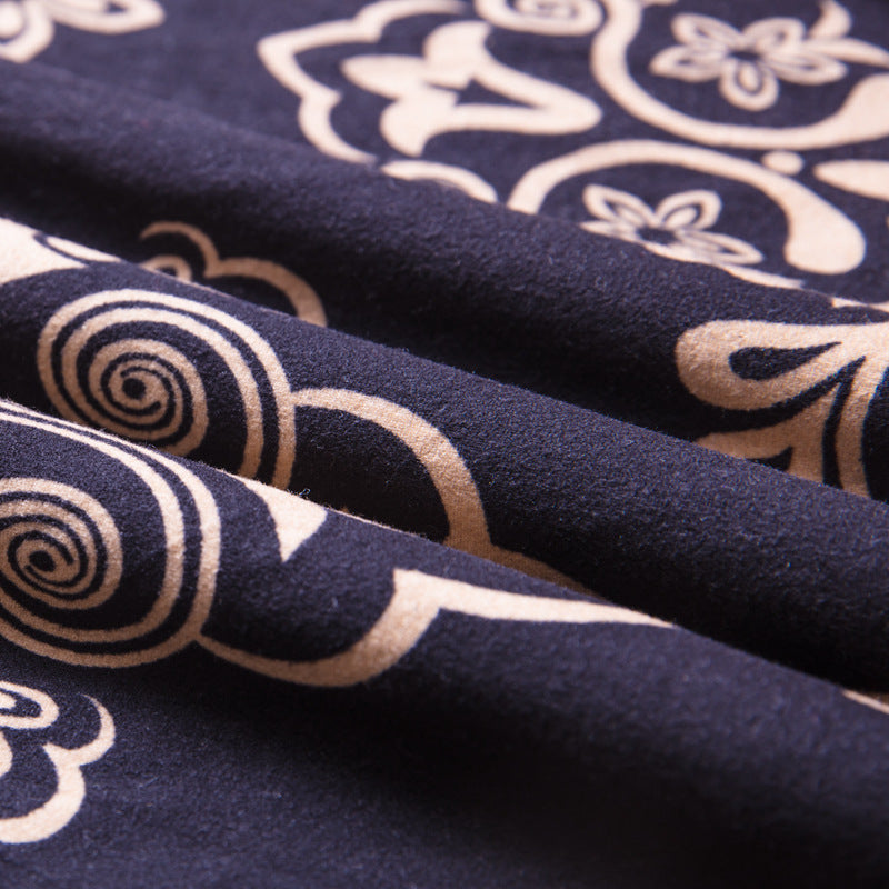 4 X Stretch Dining Chair Covers Washable Chair Slipcovers Classical Printed