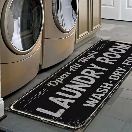 80x50cm Laundry Room Rug Non Slip Floor Mat Style 4