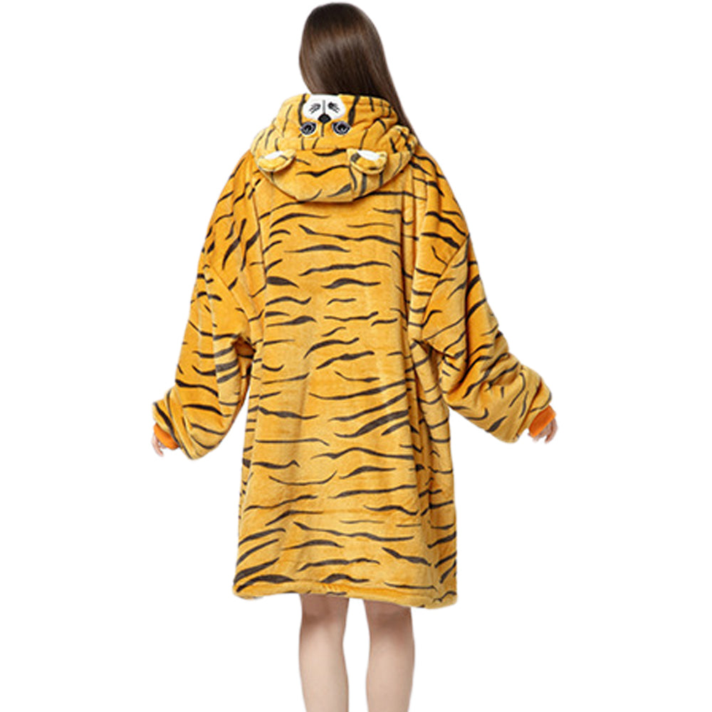 Sherpa Hoodie Blanket Hooded Oversized Blanket Style 1