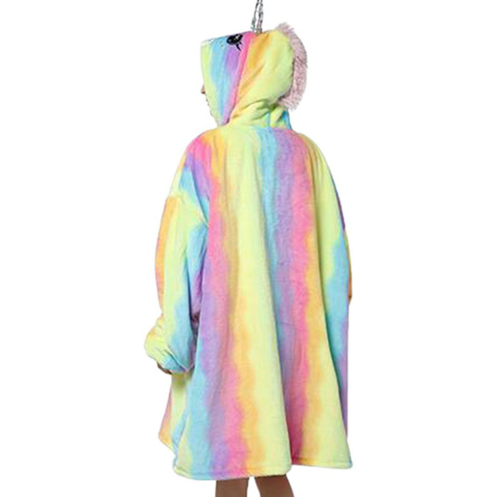 Sherpa Hoodie Blanket Hooded Oversized Blanket Style 4