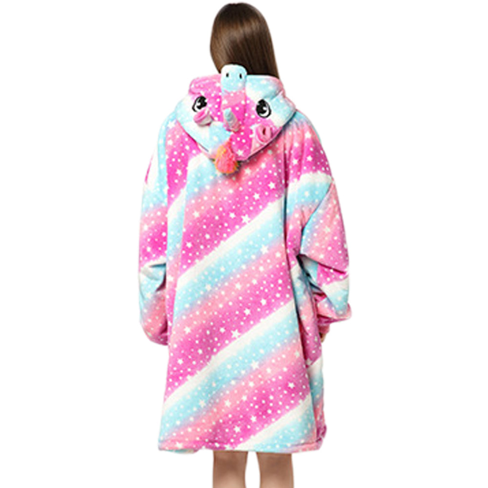 Sherpa Hoodie Blanket Hooded Oversized Blanket Style 5