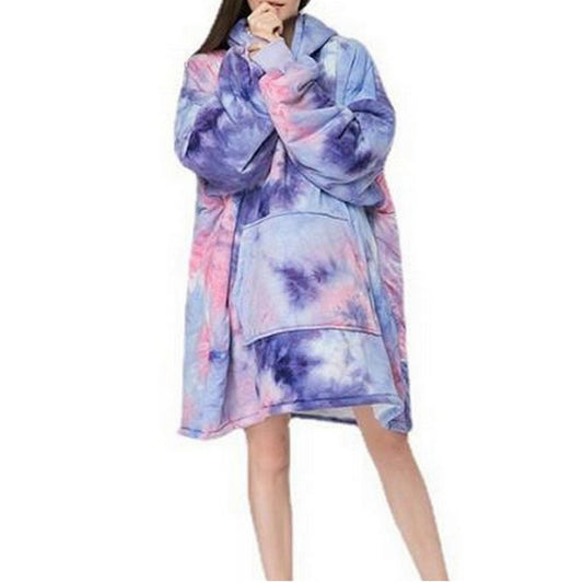 Dye Unisex Hoodie Blanket Style 1