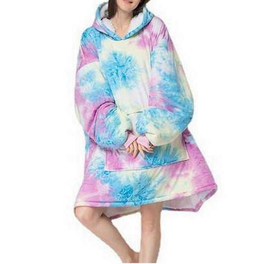 Dye Unisex Hoodie Blanket Style 3
