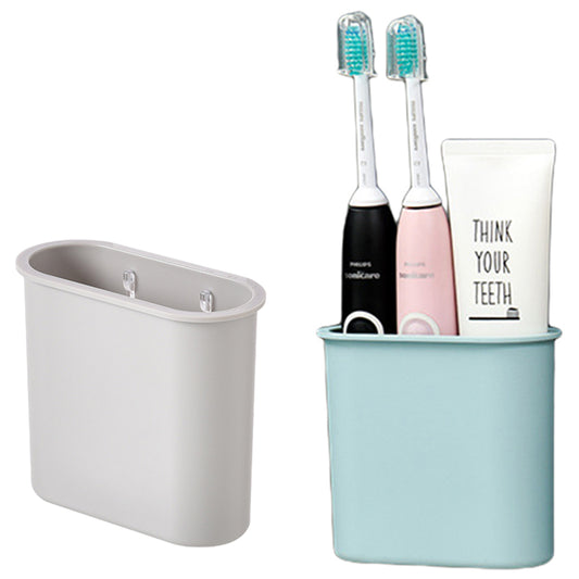 2Pcs Wall Mount Toothbrush Holder