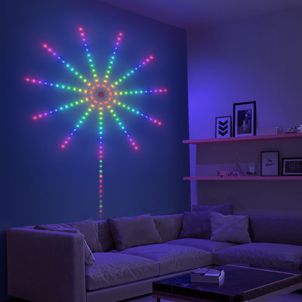 RGB USB Smart Firework Led Strip Lights with Remote