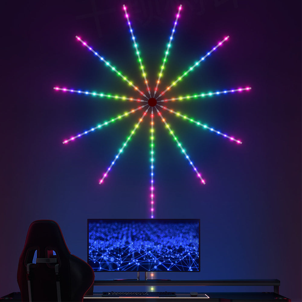 RGB USB Smart Firework Led Strip Lights with Remote