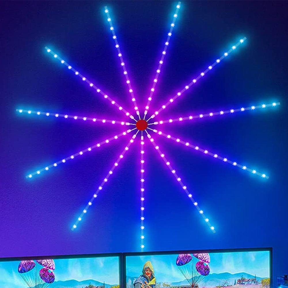 RGB USB Smart Firework Led Strip Lights with Remote