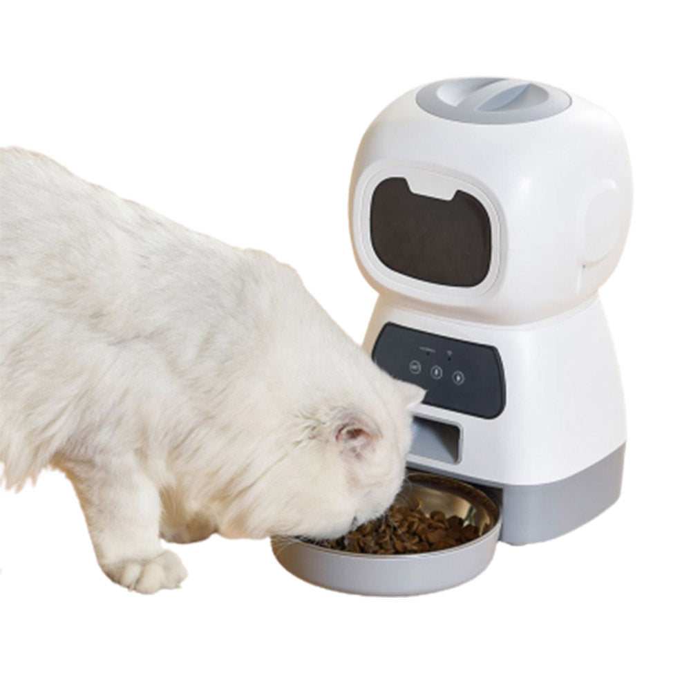 Automatic Pet Feeder Dog Food Dispensers Cat Food Bowl