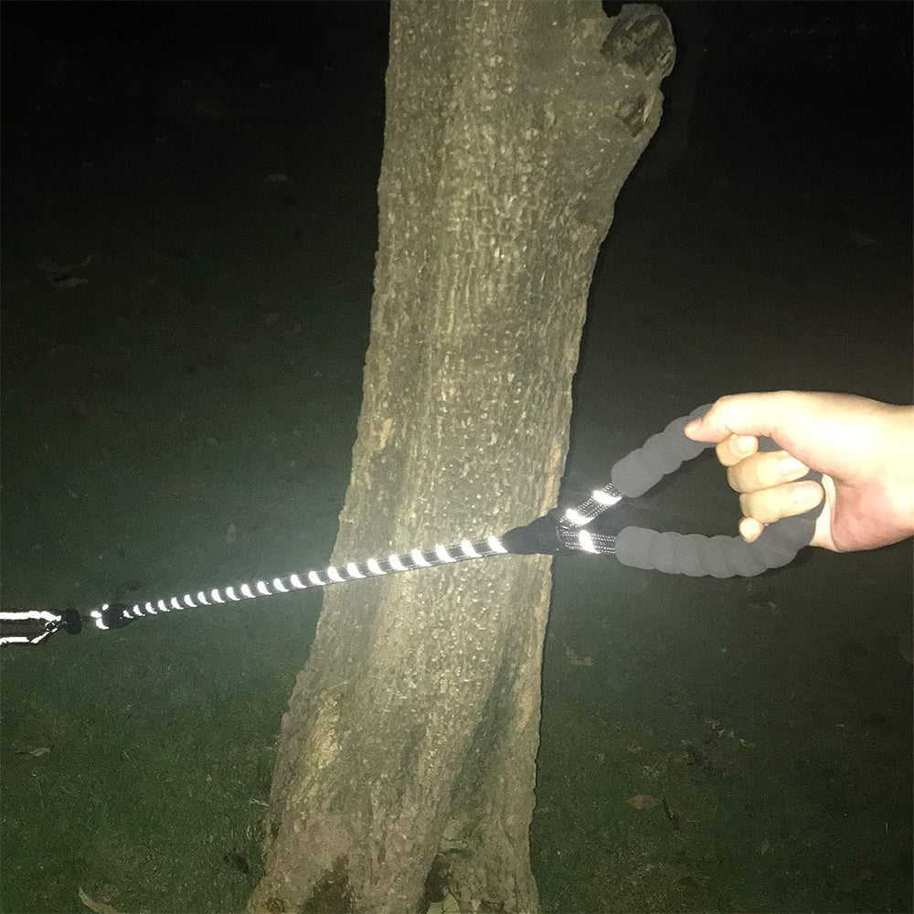 2 Sets of Dual Dog Leash and Leash Extender with Reflective Point