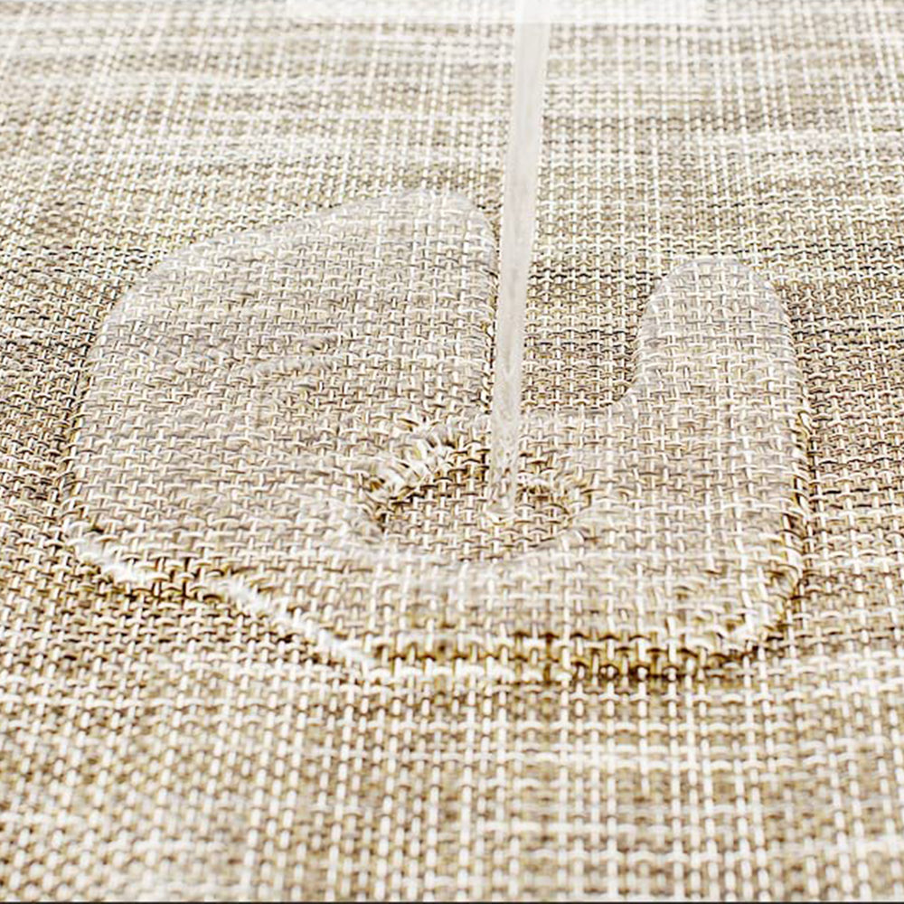 12 X Waterproof Washable Dining Table Placemats Beige
