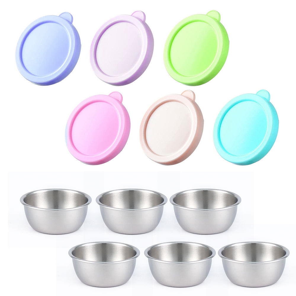 12pcs Set Salad Dressing Container with Lids