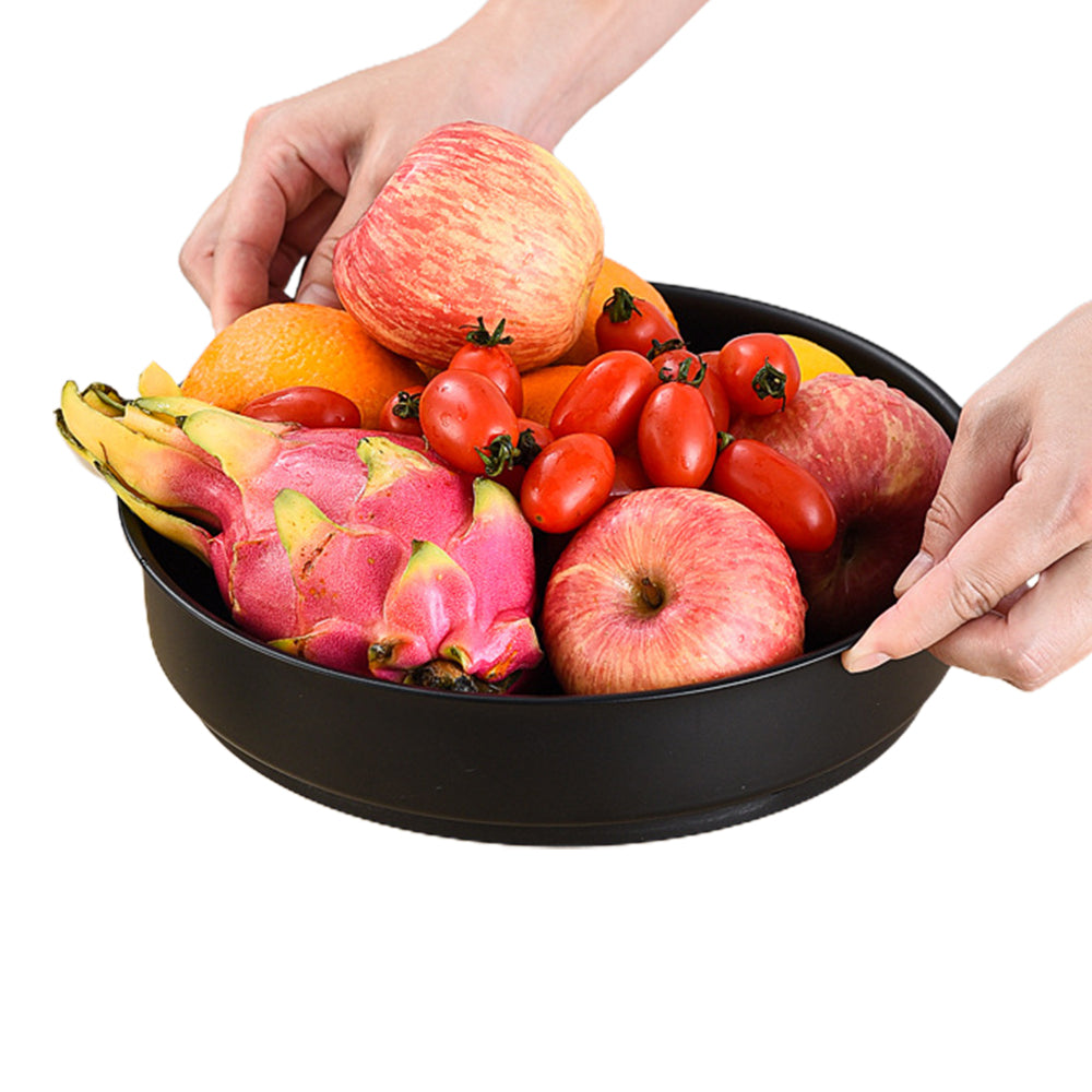 1Pcs Rotating Spice Rack Cabinet Turntable Organizer Tray