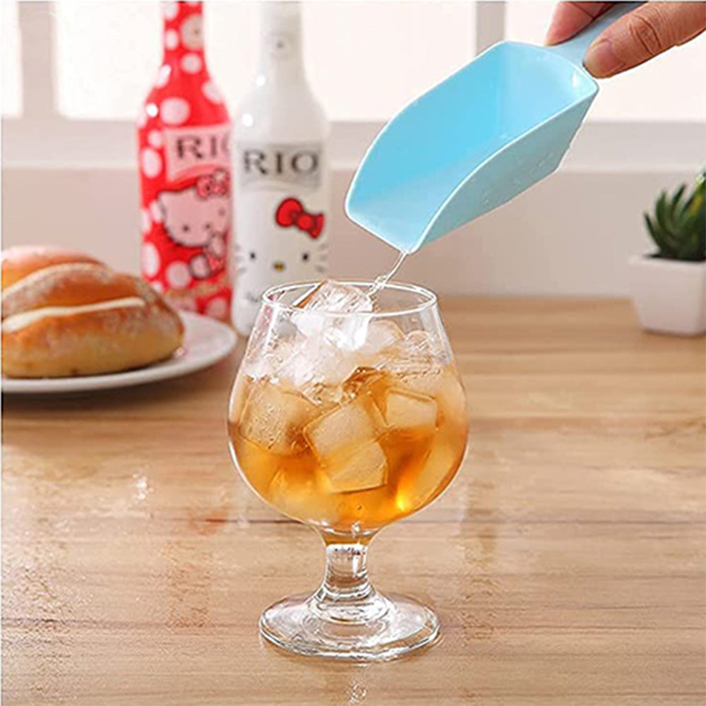 2Pcs 55 Nugget Ice Cube Tray Mold with Bin Blue