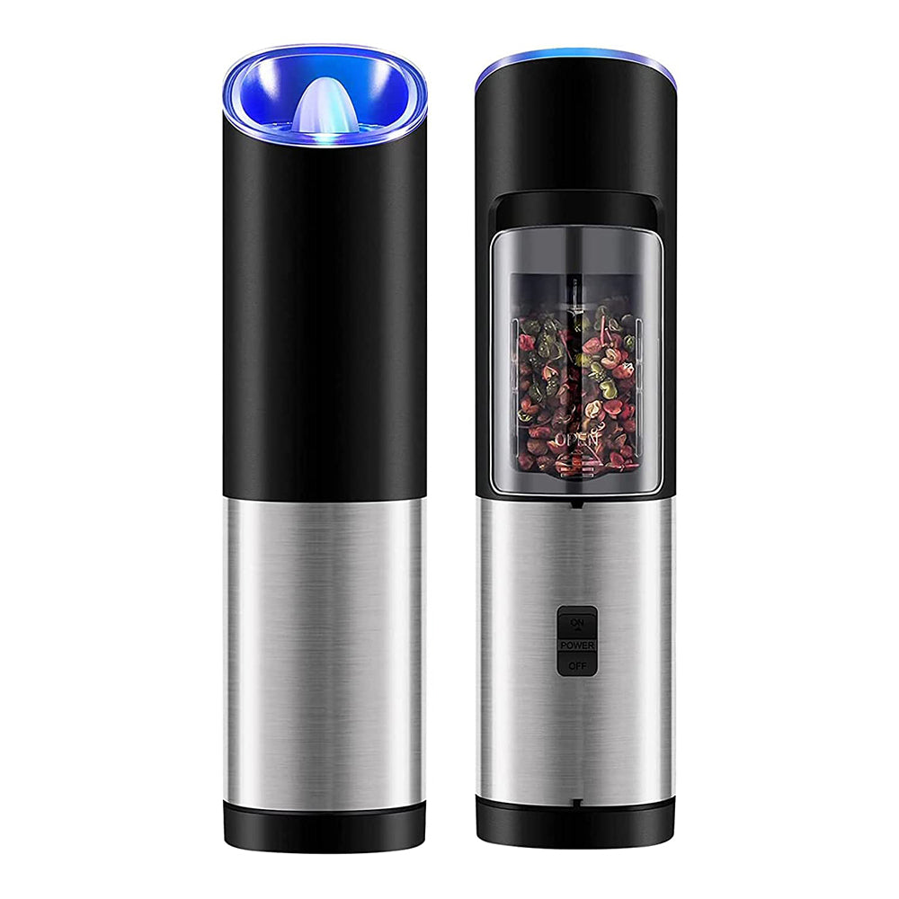 Automatic Electric Salt Pepper Grinder Kitchen Spice Mill
