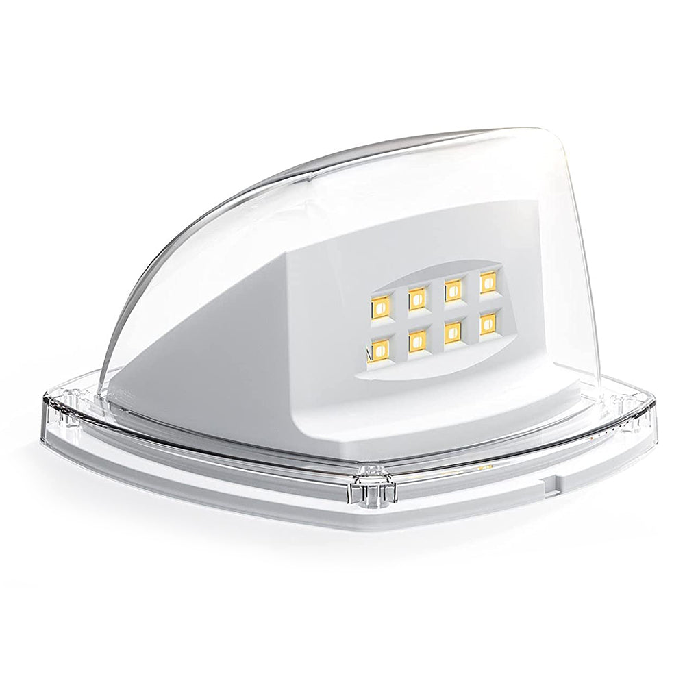 4Pcs LED Solar Light Garden Yard Lights White Light