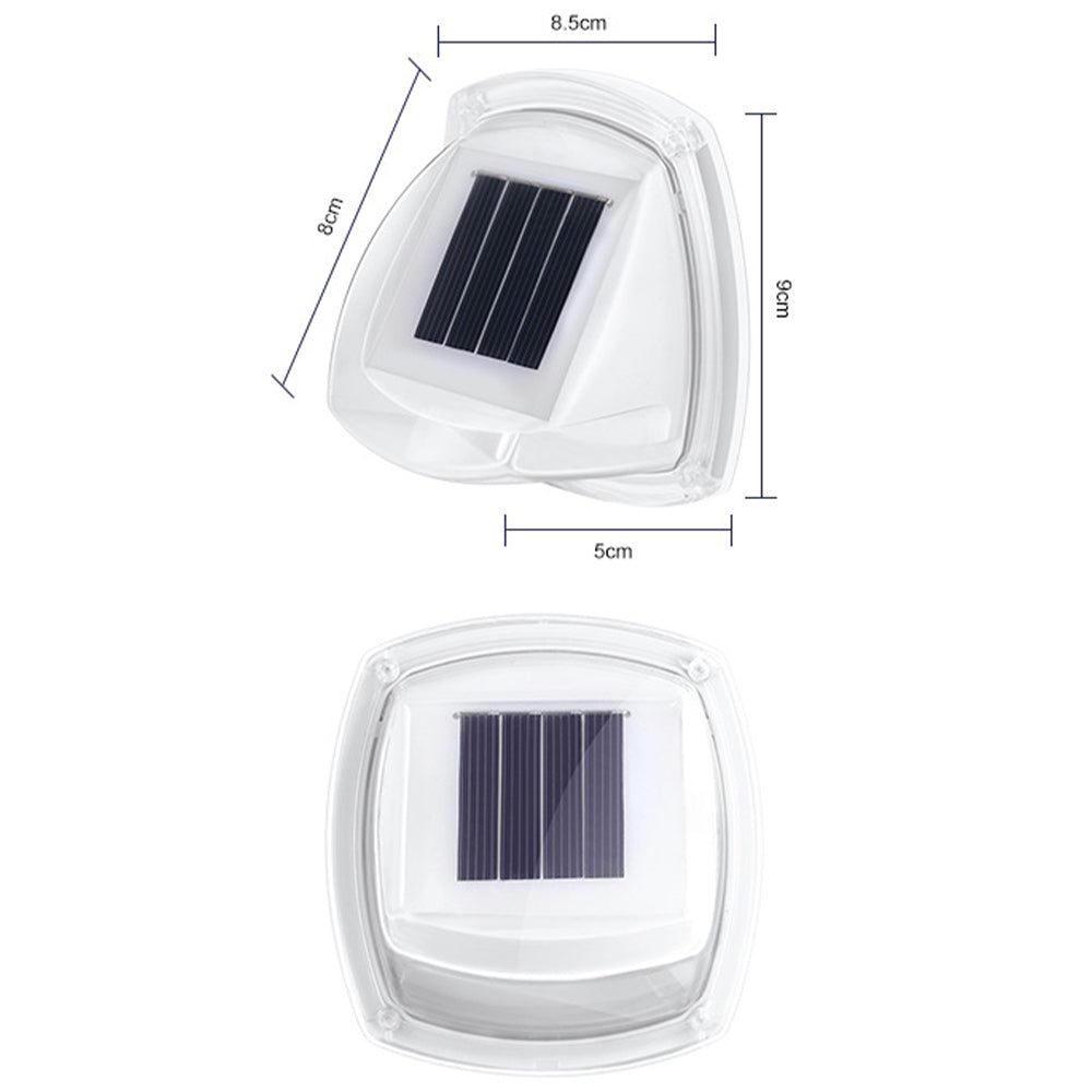 4Pcs LED Solar Light Garden Yard Lights White Light