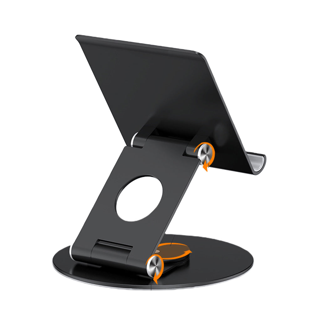 Foldable Phone and Tablet Stand Black