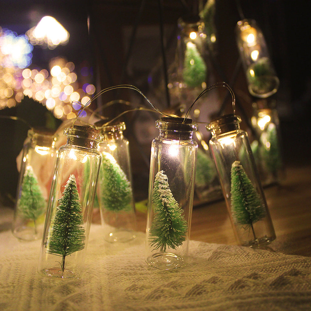 1M Christmas Tree Wishing Bottle String Light