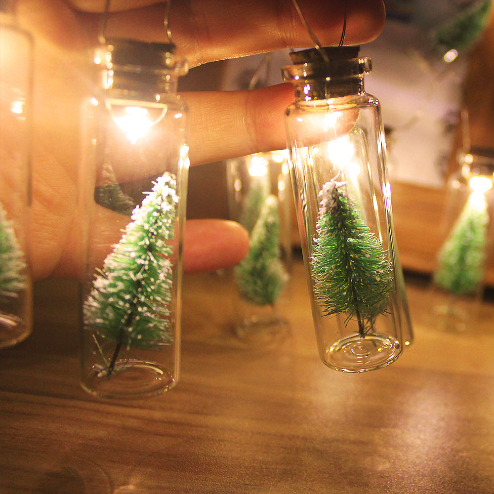 1M Christmas Tree Wishing Bottle String Light