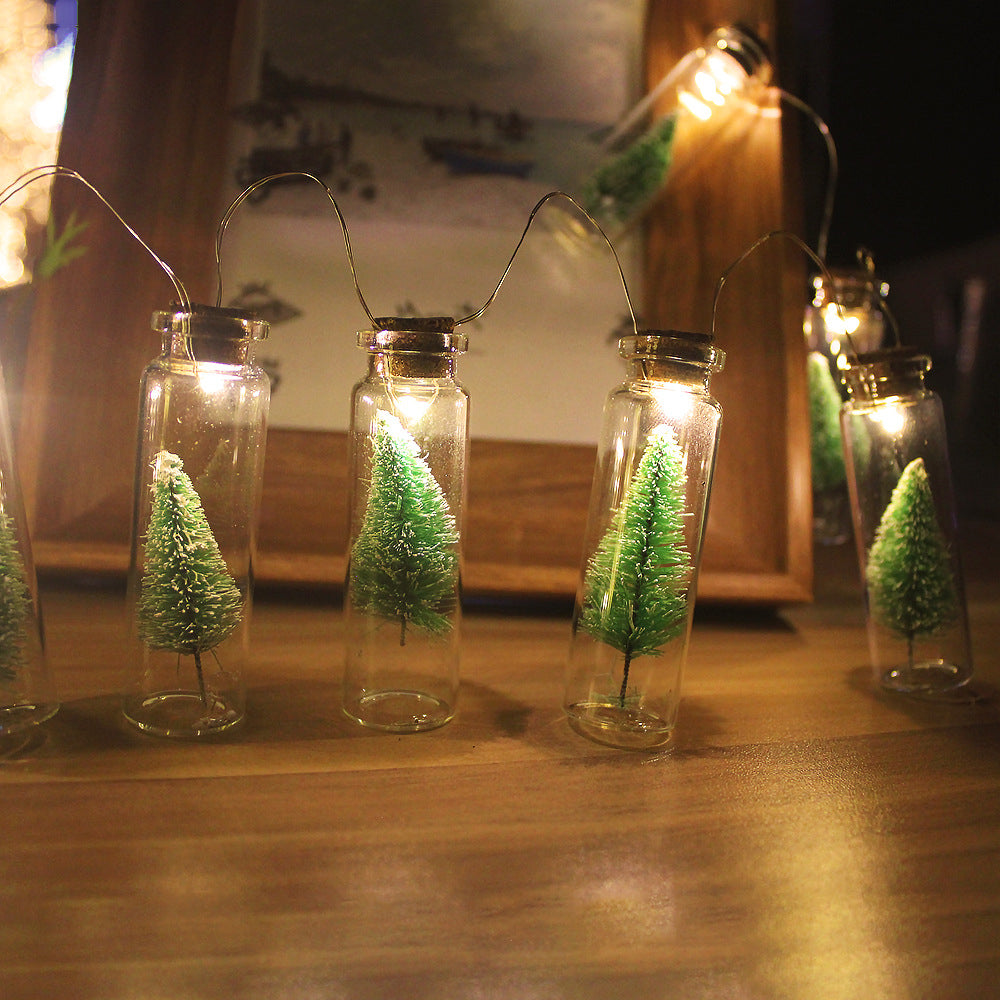 2M Christmas Tree Wishing Bottle String Light