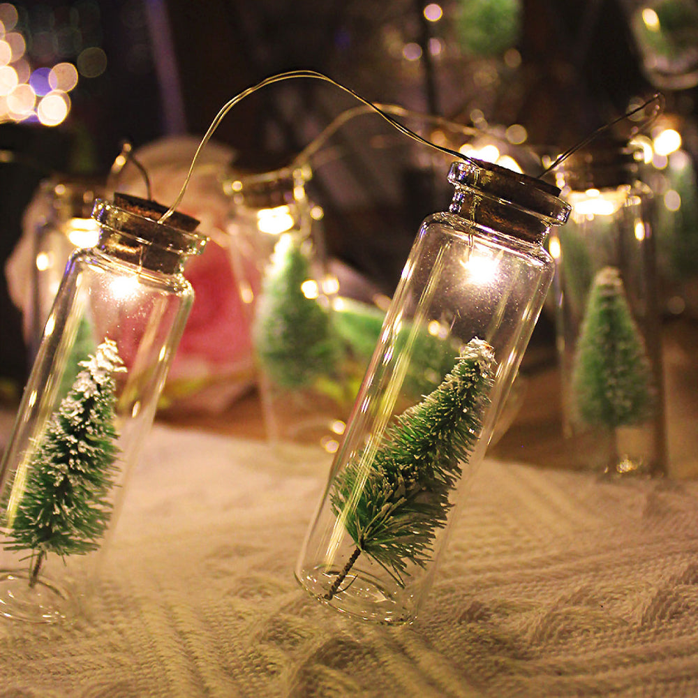 2M Christmas Tree Wishing Bottle String Light