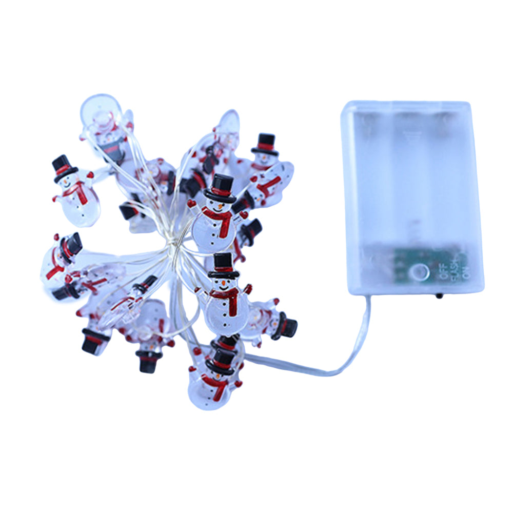 2M Christmas Snowman Shaped String Lights Xmas Decor