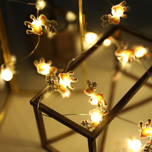 2M Christmas Deer Shaped String Lights Xmas Decor