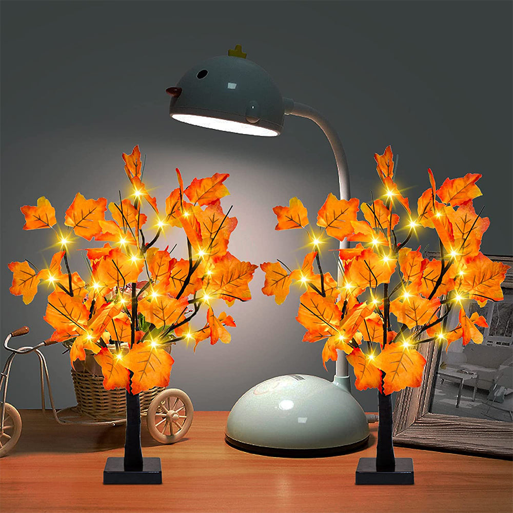 Maple Leaf Bonsai Tree Lamp LED Night Light