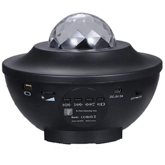 LED Air Humidifier Starry Projector Light with Remote Black