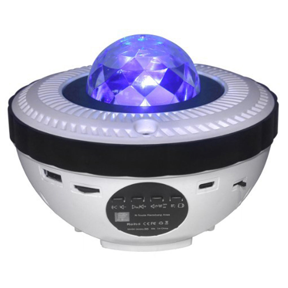 LED Air Humidifier Starry Projector Light with Remote White