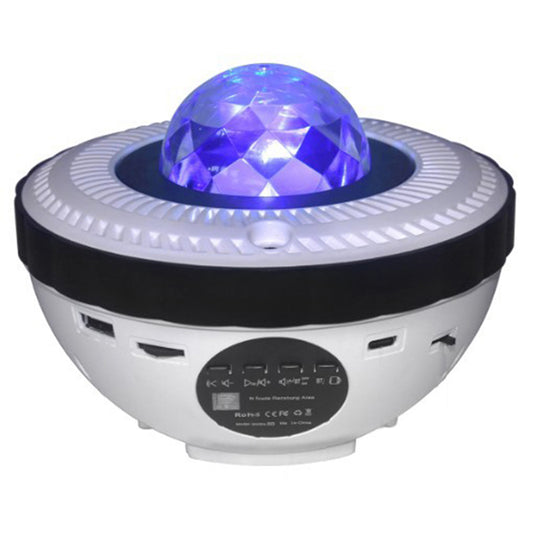 LED Air Humidifier Starry Projector Light with Remote White