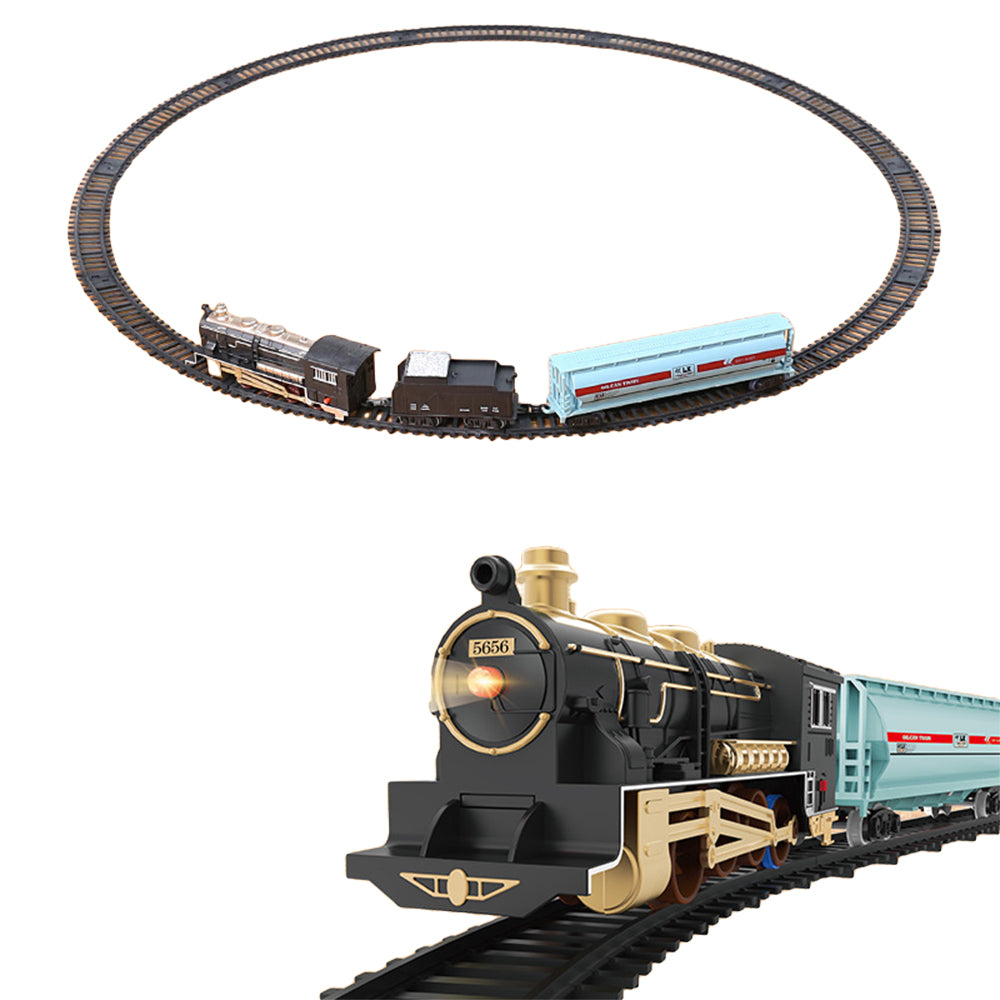 Electric Train Toy Set with Lights and Sounds Style 2