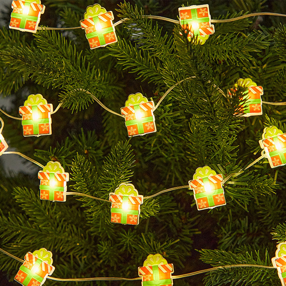 1X Christmas Boxes String Lights Xmas Decor