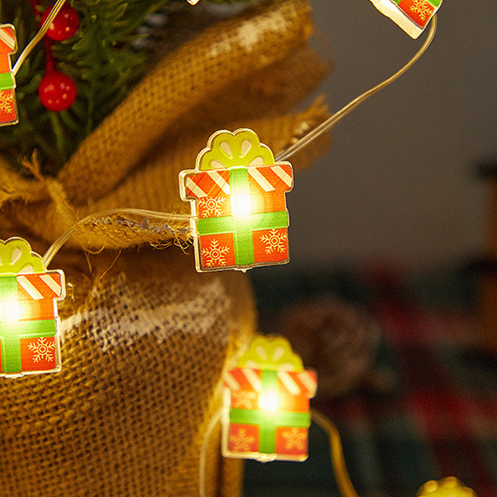 1X Christmas Boxes String Lights Xmas Decor