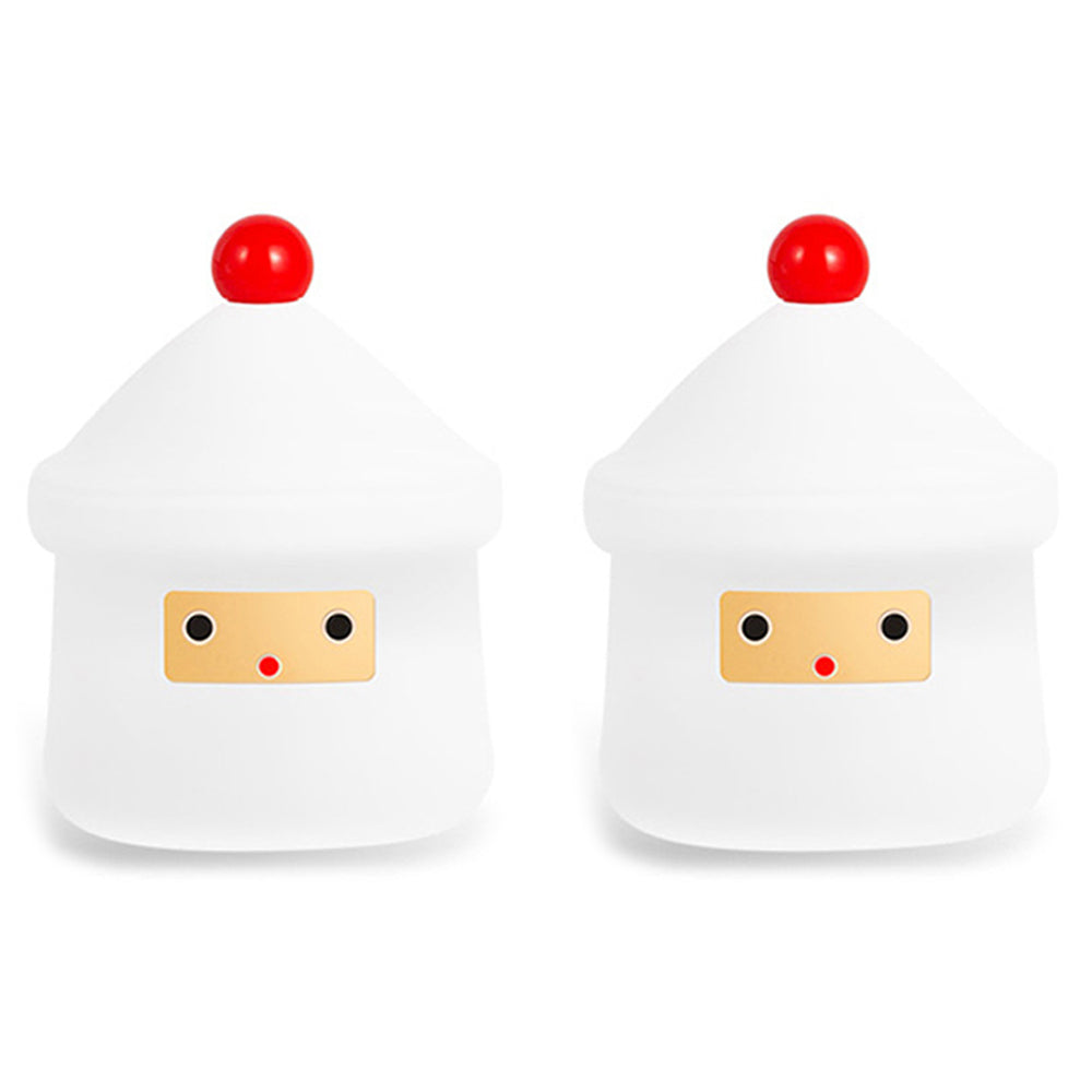 2X Silicone Christmas House Night Light Xmas Decor