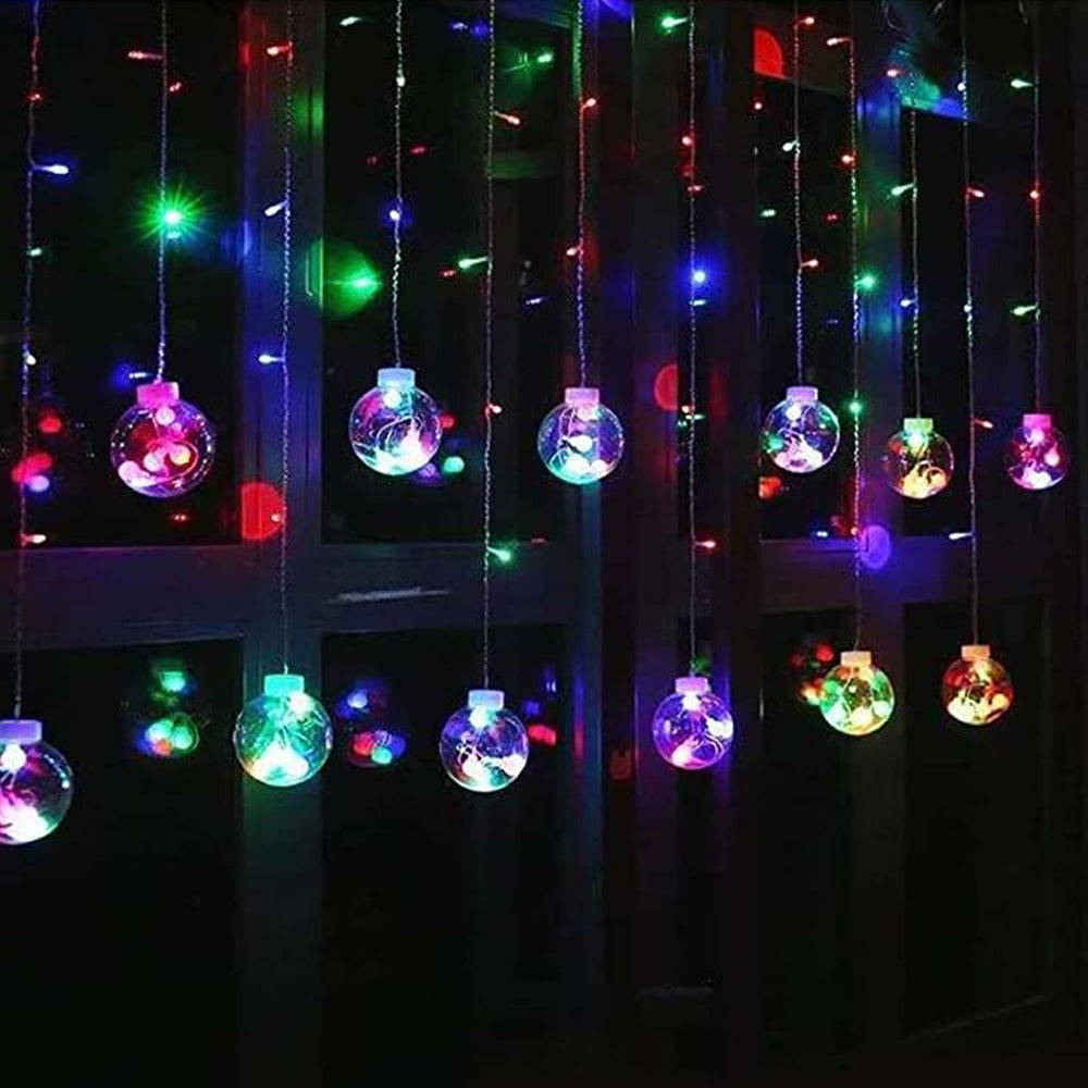 Wishing Ball Curtain String Light Colorful Light